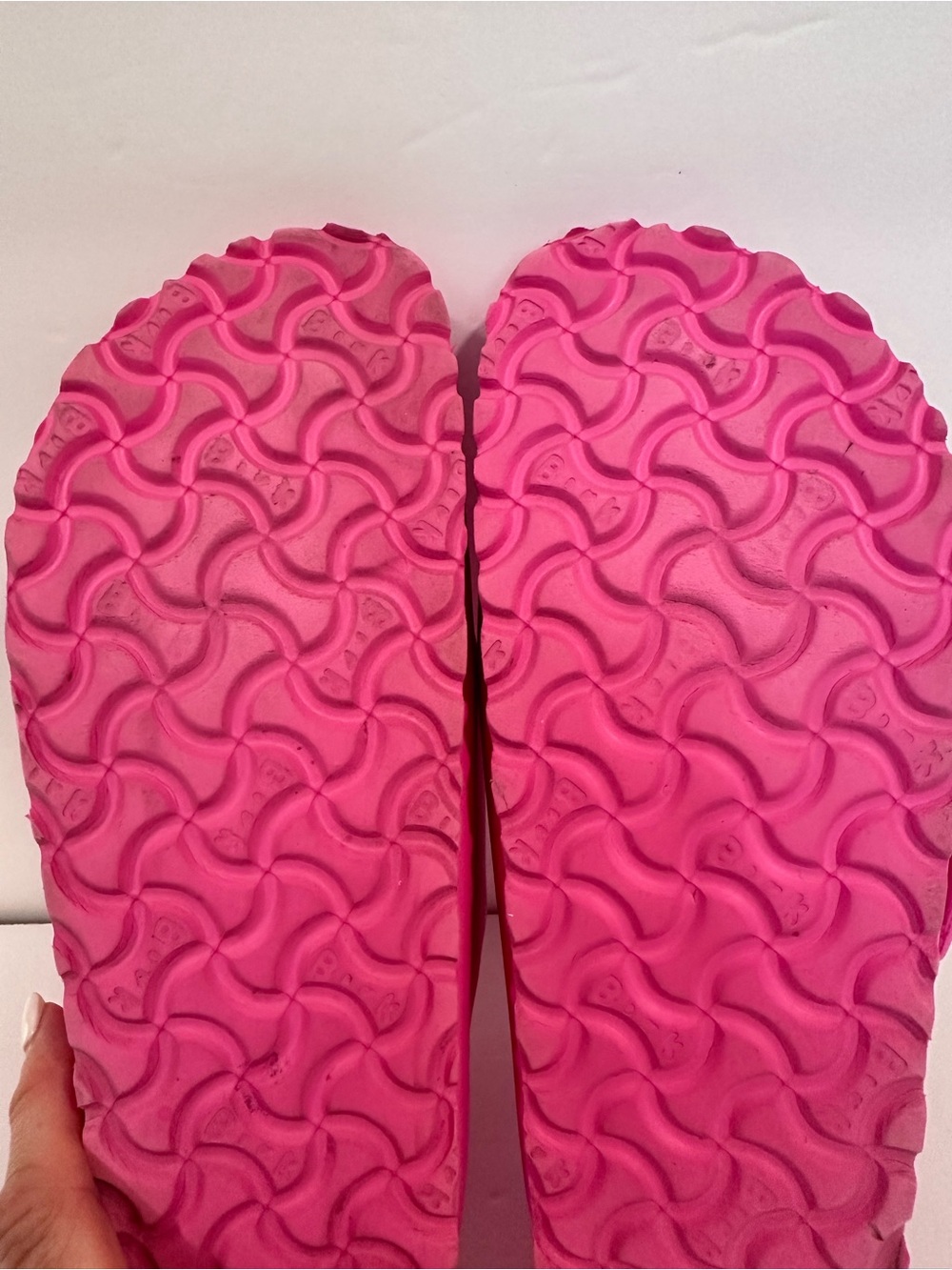 Birkenstock Arizona EVA Hot Pink Double Buckle Sandals Women's Size 39 EU 8 US - Picture 9 of 10